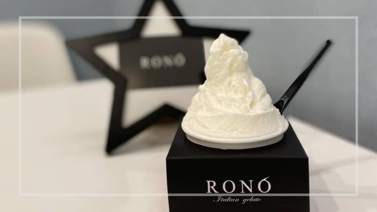 イタリアンジェラート専門店「RONO」とコラボしたオリジナルジェラート